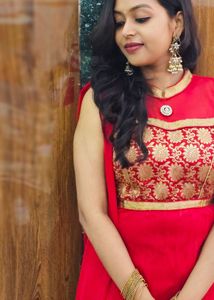 Elegant Red Kurta Set