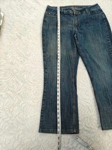 Y2k Classic Blue Denim Flare Jeans
