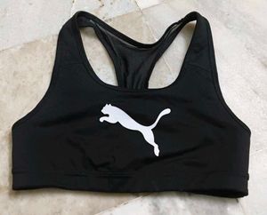 Puma Black Sports Bra