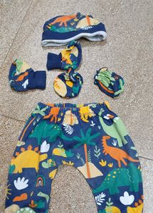 Cute Dinosaur Baby Outfit Set