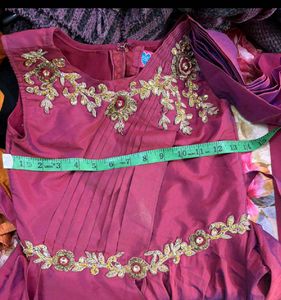 handwork  indo western Dress for Girls