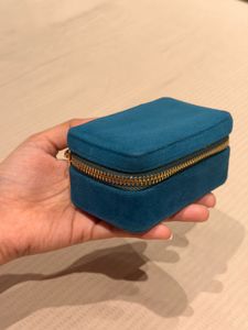 Travel Velvet Jewelry Organizer Box