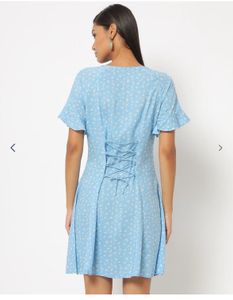 Blue Mini Dress