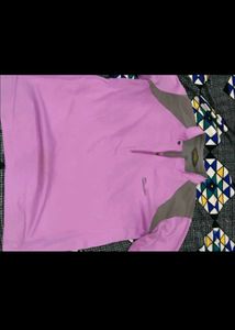 Cozy Pink &amp; Grey Zip-Up Sweatshirt