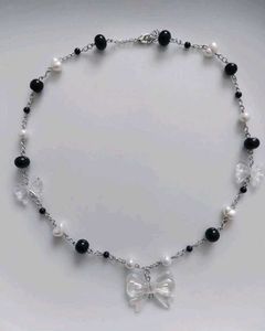 Bow Charm Necklace