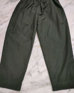Olive Color Pant For Baby Boy 3- 4 Year
