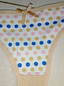 brand new Cute Polka Dot Thong Panty