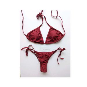 Stylish Ombre Twist Bandeau Bikini Set