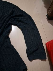 thrifted Chic Textured Button-Up Cardigan