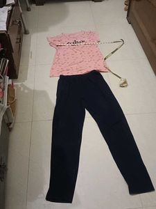 Comfortable Pink Pajama Set