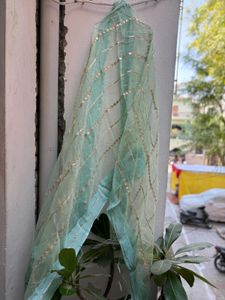 Elegant Embroidered Dupatta