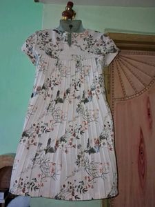 Floral Print A-Line Dress