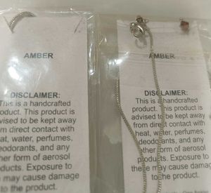 Avon Imperia Bead Drop Anklets - AMBER