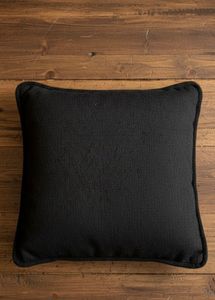 Stylish Black Throw Pillow