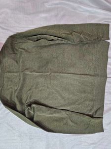 Comfortable Green Top