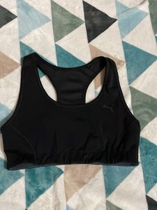 Puma Black Sports Bra