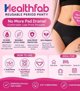 Healthfab Reusable Period Panty