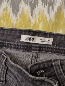 Stylish Grey Wide-Leg Jeans