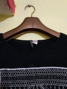Black opium pattern full sleeves