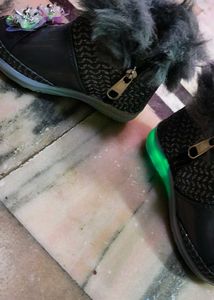 Cozy Faux Fur Trimmed Boots