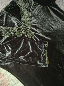 velvet kurti
