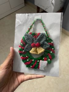 Christmas crochet ornament handmade