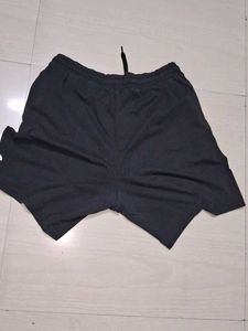 size M Adidas Black Logo Shorts of 1