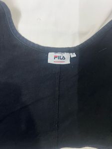 Fila Zip-Up Crop Top