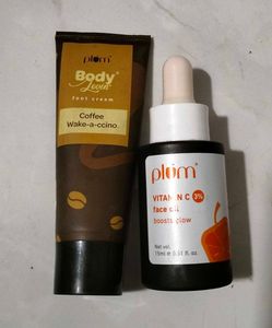 Plum Coffee & Vitamin C Skincare Duo
