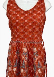 Boho Floral Print Dress