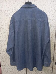 PARTIMENTO oversized stone washed denim