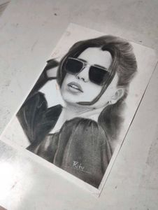 Stunning Charcoal Portrait Art