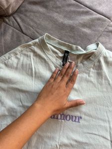 H&amp;M 'L'amour' Graphic Tee