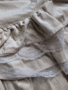 coquette fairycore ruffled lace tiered mini skirt