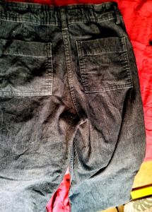 DarkBlack Corduroy Pants