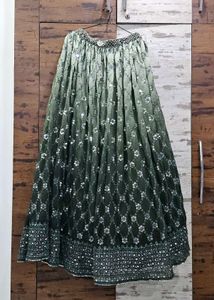 Stunning Ombre Sequined Lehenga Choli