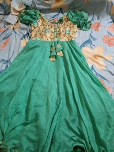Beautiful Teal Ethnic Gown