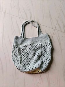 Handmade Crochet Tote Bag