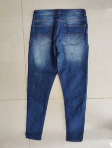 Men's Blue Wash Slim Fit Jeans