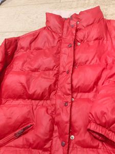 Red Puffer Jacket