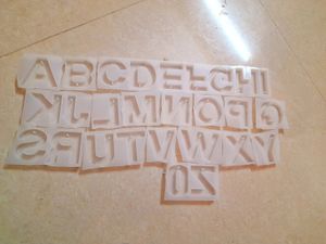 Alphabet &amp; Number Silicone Molds