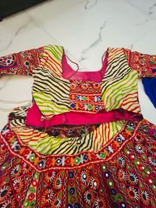 Vibrant Embroidered Lehenga Choli Set