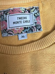 Yellow "Stand For Planet" Sweatshirt