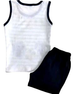 Kid's Cotton Blend Top and Bottom Clothing Set