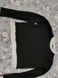 Women's Black Flared Pants and top