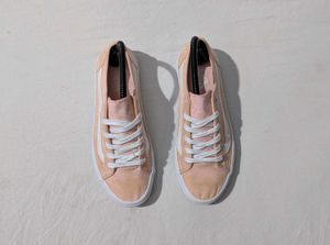 Pink Vans Low-Top Sneakers