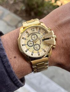 Diesel Gold Chronograph Watch