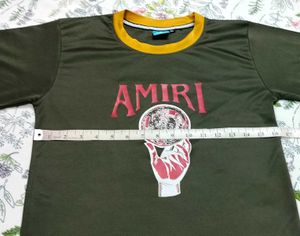 ADIDAS T-SHIRT (OLIVE GREEN)