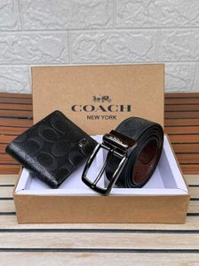 coach belt wallets set