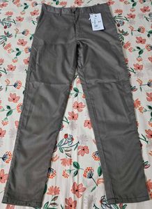 Grey Casual Pants